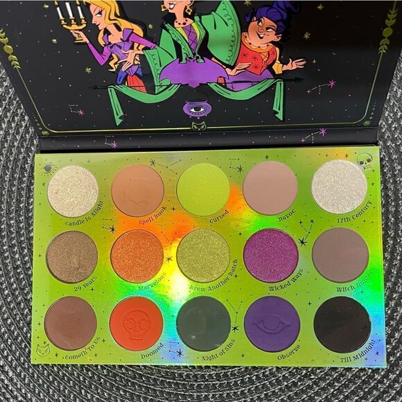 ColourPop Hocus Pocus 2 All Hallows Eve Pressed Powder Palette NWT - Picture 11 of 13